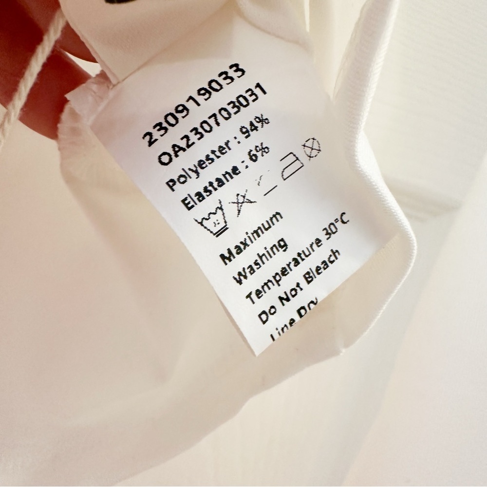 NWT Commense Crew Neck Basic Long Sleeve Top stre… - image 5